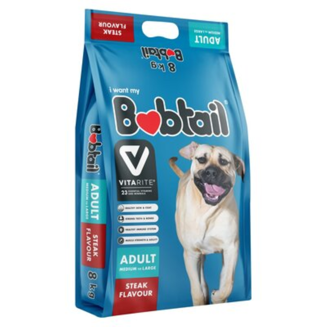 BOBTAIL STEAK MED/LARGE 8KG